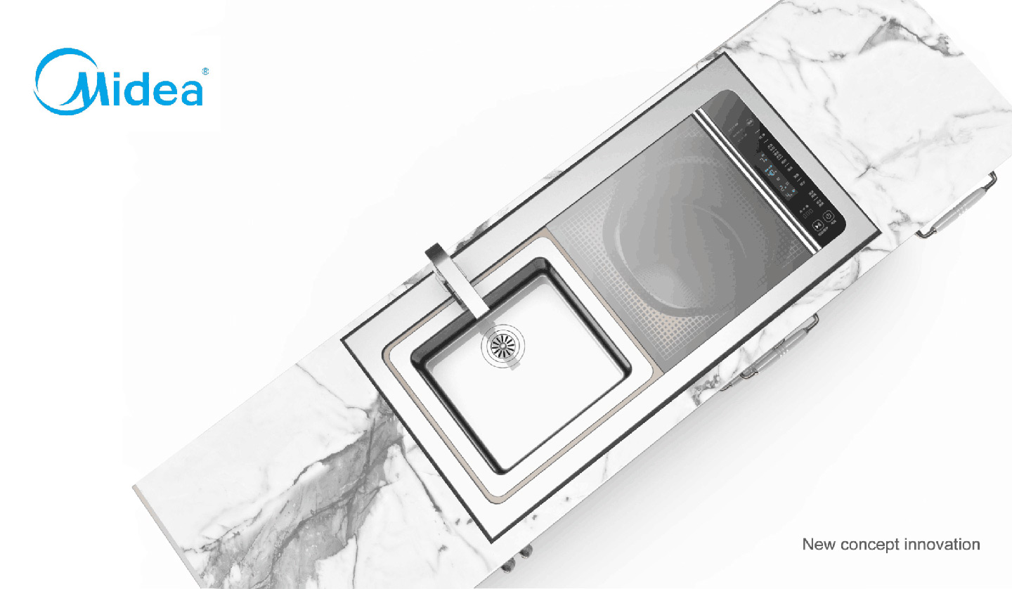 Midea嵌入波轮洗衣机 